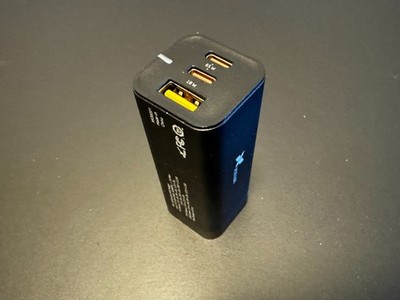 Xcellon Mighty Mini 365 3-Port 65W GaN USB Charger (Black)
