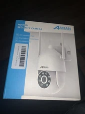 ANRAN Q01-5MP 5MP Outdoor Wi-Fi 360° PTZ Solar Bullet Camera - White