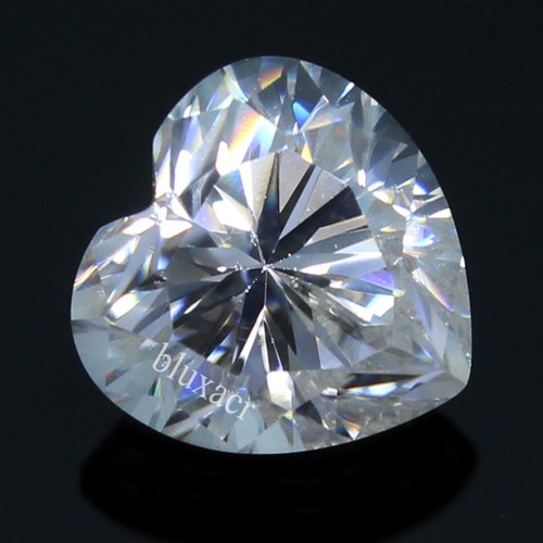 Natural 2.50 Ct Certified D Color VVS1 Brilliant Cut White 8.00 MM Heart Diamond - Picture 2 of 6