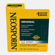 NEOSPORIN Original No Sting Triple Antibiotic Ointment, 0.5 oz