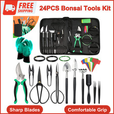 Bonsai Tools Kit - 24 PCS Bonsai Tree Kit Too...