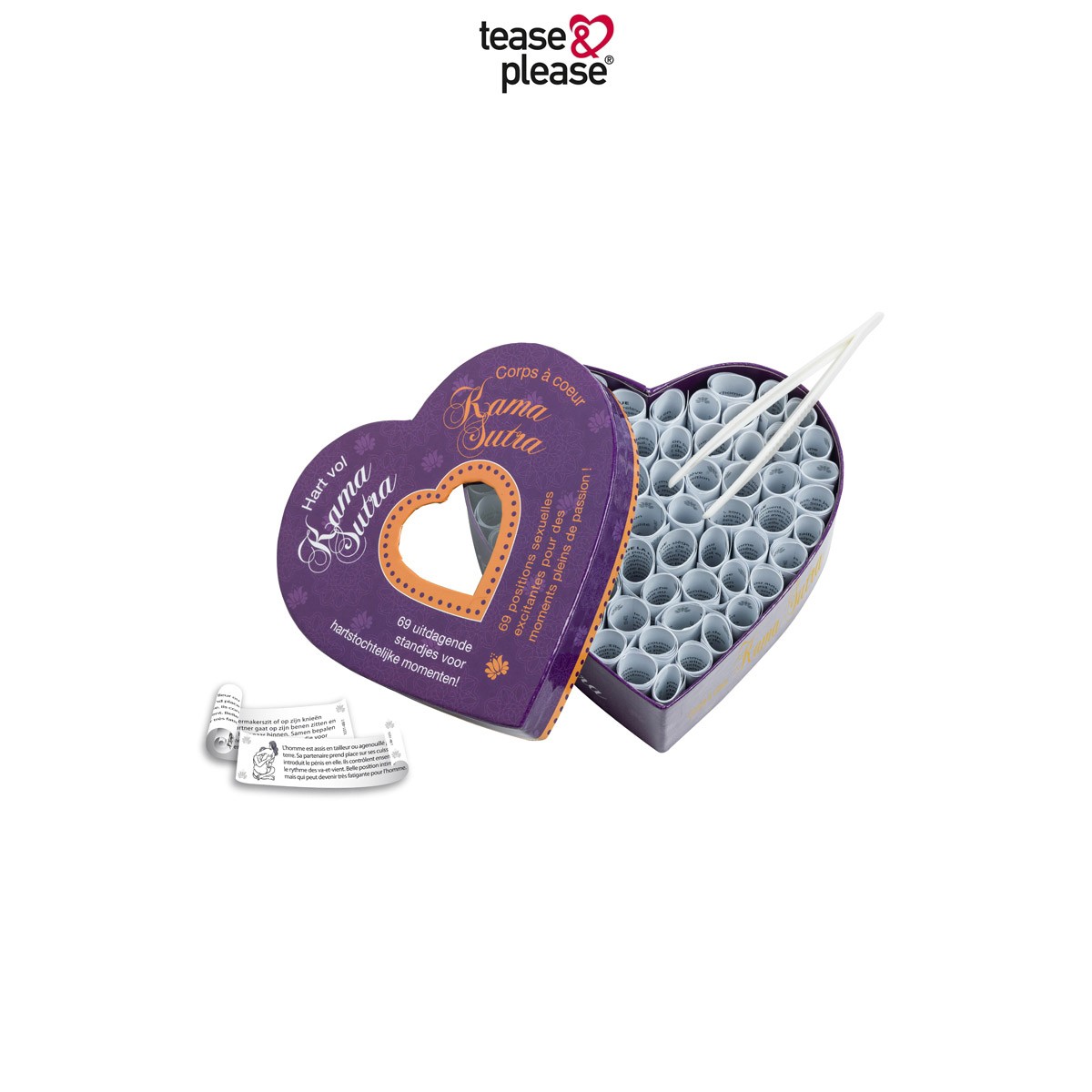 Jeu coquin pour couple Corps à Coeur Kama Sutra pour raviver la flamme et briser la routine