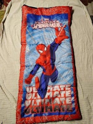 Ultimate Spiderman Marvel Kids Sleeping Bag 2014 Camping slumber