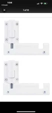 Patio Sliding Door Security Foot Lock Kick Lock , Fits on Top Rail-Childproof...