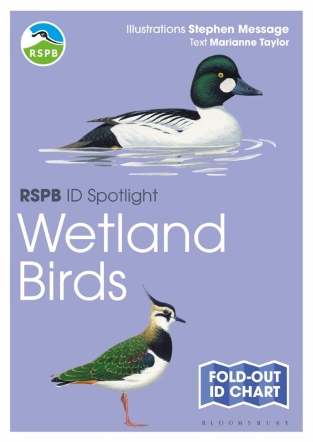 RSPB ID Spotlight - Wetland Birds by Marianne Taylor (Fold-out book or chart)