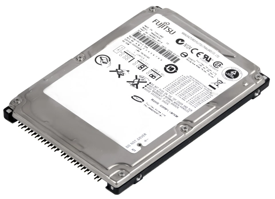 Fujitsu 40GB 4.2k 2MB Ata 2.5'' MHW2040AT - Image 2 of 3