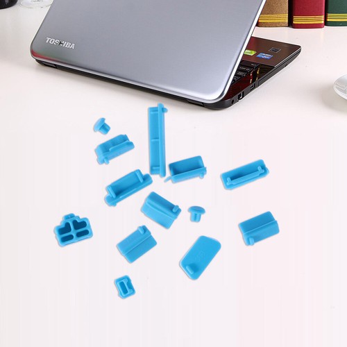13 PCS Universal Laptop Silizium Stecker Silikon USB Port Abdeckung - 第 2/12 張圖片