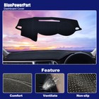 Non-Slip Dash Mat Dashmat For Mitsubishi Triton MR GLX+GLS GLR Premium 19-23 AU