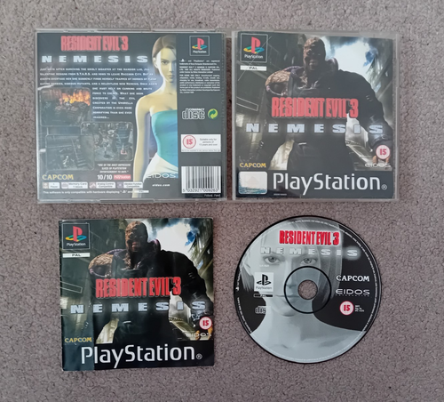 PAQUETE RESIDENT EVIL 1 2 3 4 NEMESIS SURVIVOR BROAK CODE VERONICA X PS1 PS2 - Imagen 11 de 22