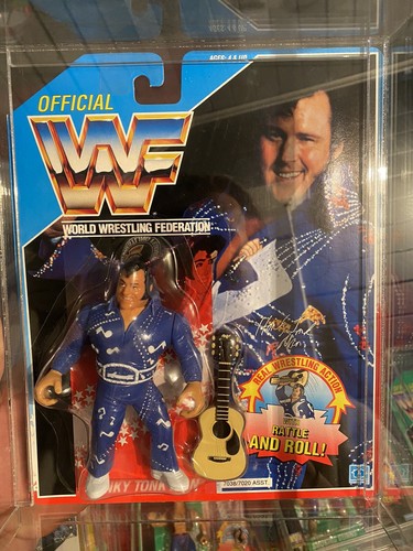 Wwf Hasbro Series 2 Honky Tonk Man Afa Condition ....