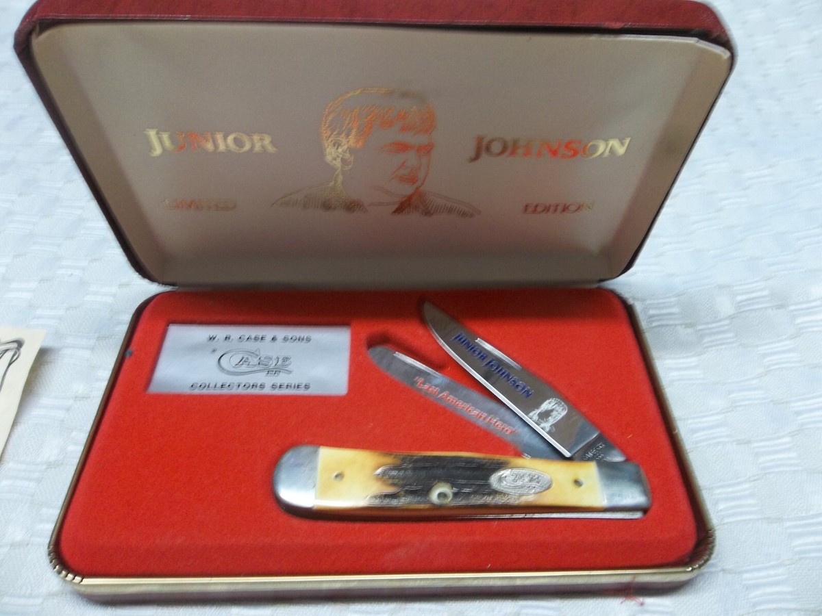 Junior Johnson Limited Edition Case XX Knife 5254 1 dot 