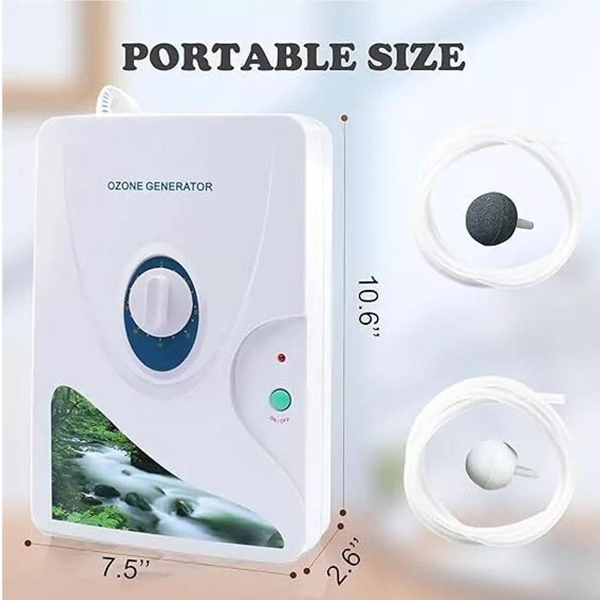Home Ozone Generator Ozonator Air Purifier Water Food Sterilizer