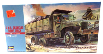 Hasegawa 1/72 GMC CCKW-353 Dump Truck MT22-500 31122 Model Kit | eBay
