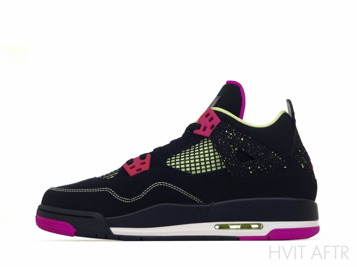 Nike Air Jordan 4 IV Retro 30TH GG Fuschia Pink Black Lime White
