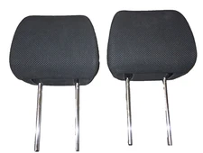 2012-16 SUBARU IMPREZA WRX FRONT HEAD REST SET BLACK CLOTH OEM P/N 64061FJ002VH