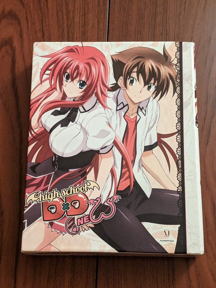 High School DxD: New The Series Blu-ray DVD 4-Disc Limited Edition