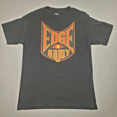 Vintage 2002 Edge Army Authentic WWE Black Shirt The Brood