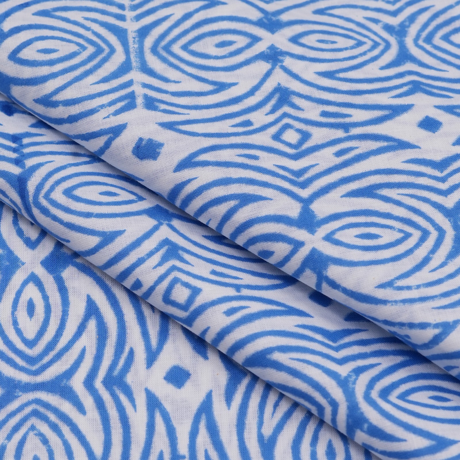 20 Yard Wholesale Hand Block Print Cotton Voile Fabric Sewing Dress