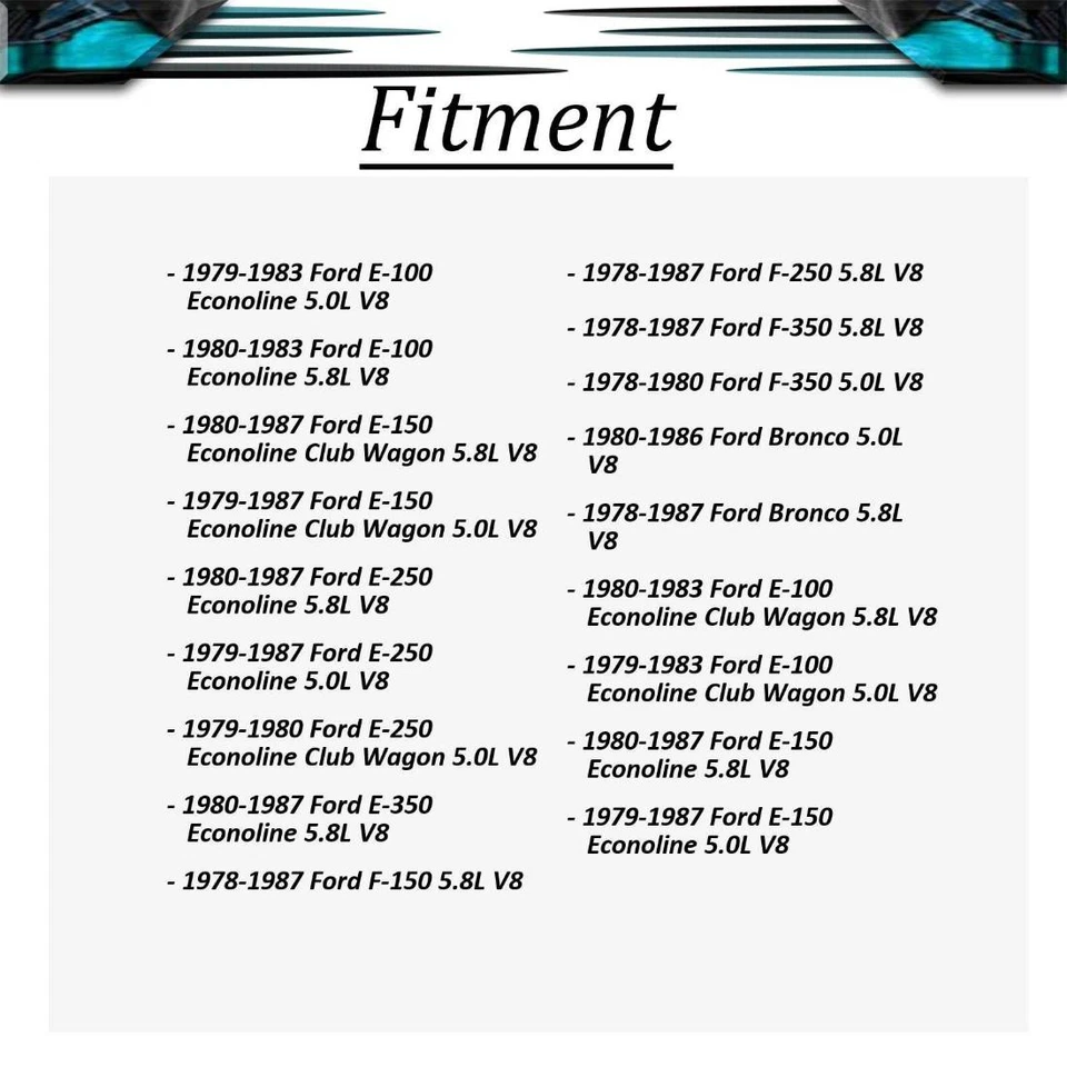 gpd. Муфта вентилятора охлаждения двигателя для Bronco Ford 1978 1979 1980 1981 1982 1983 - Изображение 2 из 4