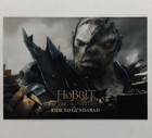 Ride to Gundabad #23 Hobbit Battle of the Five Armies Trading Card Cryptozoic