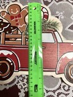 Wooden Red Truck  Christmas 🎄 Gingerbread  Sign From Hobby Lobby — photo 5