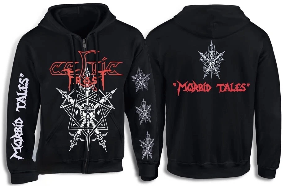 CELTIC FROST Morbid Tales Hoodie Zip Up Sweatshirt Black Dark Throne  Bathory | eBay