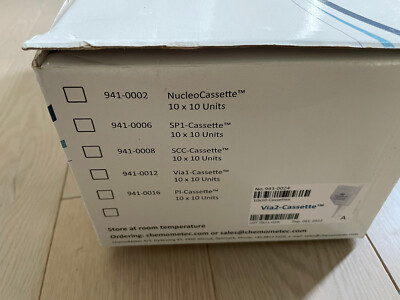 Chemometec Via2-Cassette 941-0024 10 10x10 units cell count