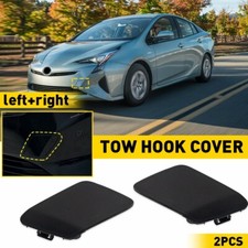 For 2016 2017 Toyota Prius Left Right Front Bumper Tow Hook Eye Cap Cover 2x F For 2016 2017 Toyota Prius Left Right Front Bumper Tow Hook Eye Cap Cover 2x F