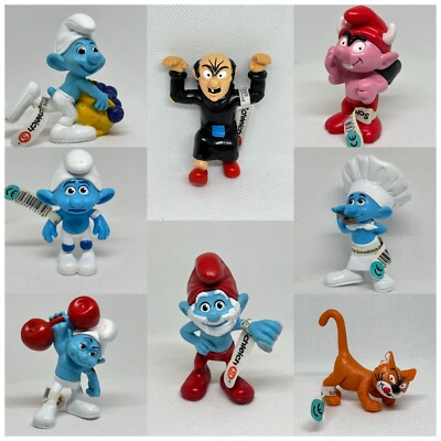 Neu & versiegelt Die Schlümpfe 2011 Charaters McDonalds Sammlerstücke Schleich Figuren