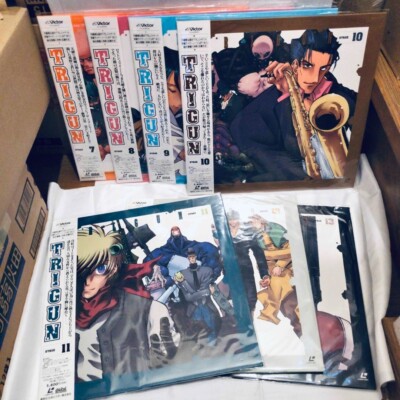 初期トライガン　レーザーディスク4枚特典ケースセット　Trigun LD 初期トライガン レーザーディスク4枚特典ケースセット Trigun LD 初期