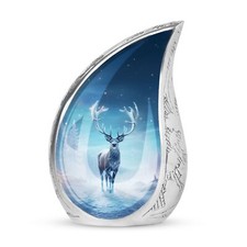 Teardrop Urn - Deer Cremation Keepsakes For Ashes - Urn For Ashes Adult Male
