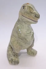 Babbacombe BLP Pottery ENGLAND * T-Rex Dinosaur * Pie Bird Vent/Funnel