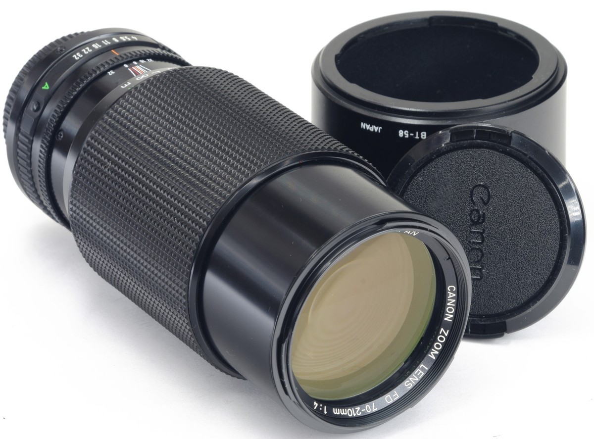Canon FDレンズ 70-210mm f4他まとめ売り Canon A-1+ New FD70-210mm