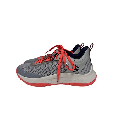 NEW! Under Armour Steph Curry 3Z6 Basketball Shoes Big Kids Size 7