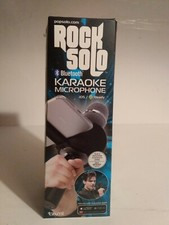 Rock Solo Bluetooth Karaoke Microphone in original box, with manual by tzumi