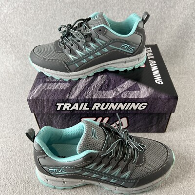 Fila Evergrand lightweight Hiking Trailing Running Sneakers Womens 6 *