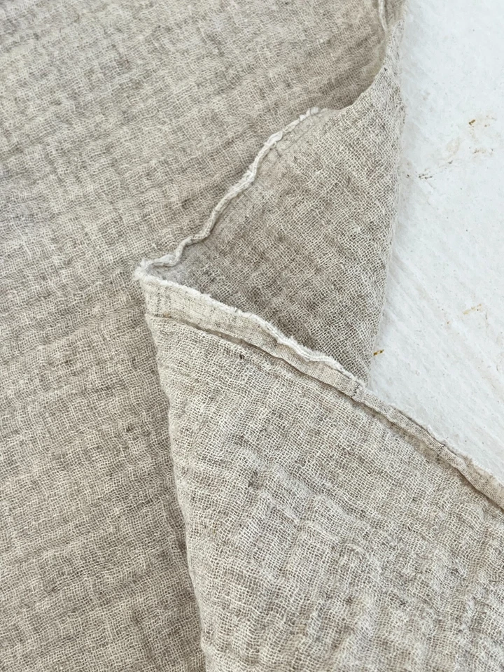 Muslin Fabric By 2 Meters- Organic Muslin Fabric - Linen Muslin Fabric- 2 Layer - Image 4 of 4