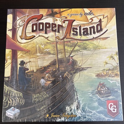 Cooper Island Board Game - Capstone Games Andreas Odendahl - New Free Shipping