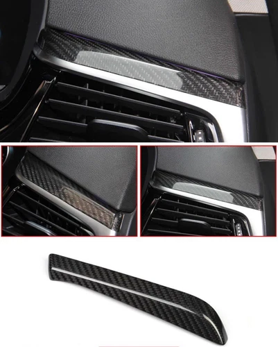 Cubierta de panel interior de fibra de carbono real 9 piezas para BMW Serie 5 G30 2018+ LHD - Imagen 5 de 17
