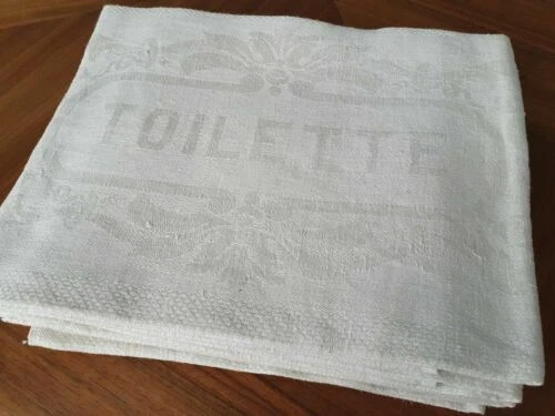 Textiles du XIXe siècle serviettes de France