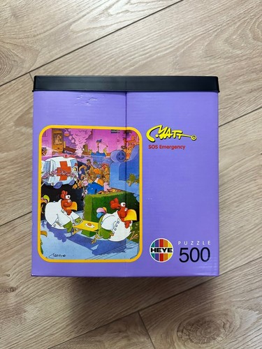 RARE HEYE 500 SOS EMERGENCY Jigsaw Puzzle by MATT 1994 - Picture 3 of 5