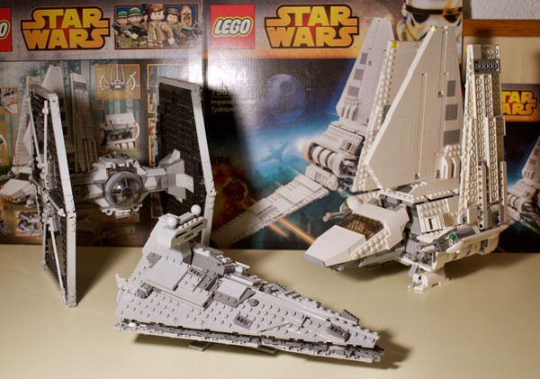 LEGO Star Wars Collection Imperial Sets 75094, 9492, 8099     