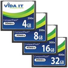 Neu Schnelle Geschwindigkeit 200x-600x CF Compact Flash Speicherkarte für Kamera