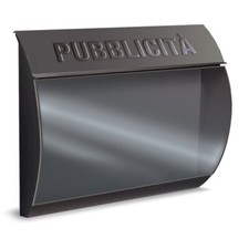Cassetta per pubblicità BUSTA Col. Ghisa  ALUBOX