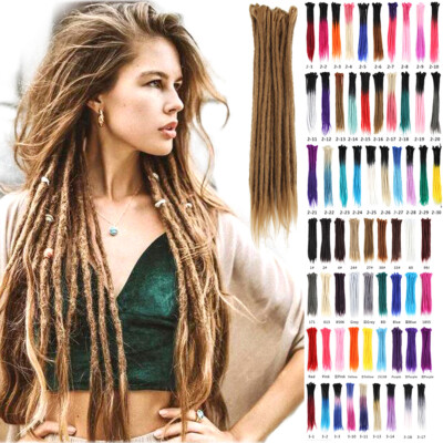 20'' 24'' Handmade Dreads Extensions Synthetic Dreads SE Dreads Braid in Dreadlock