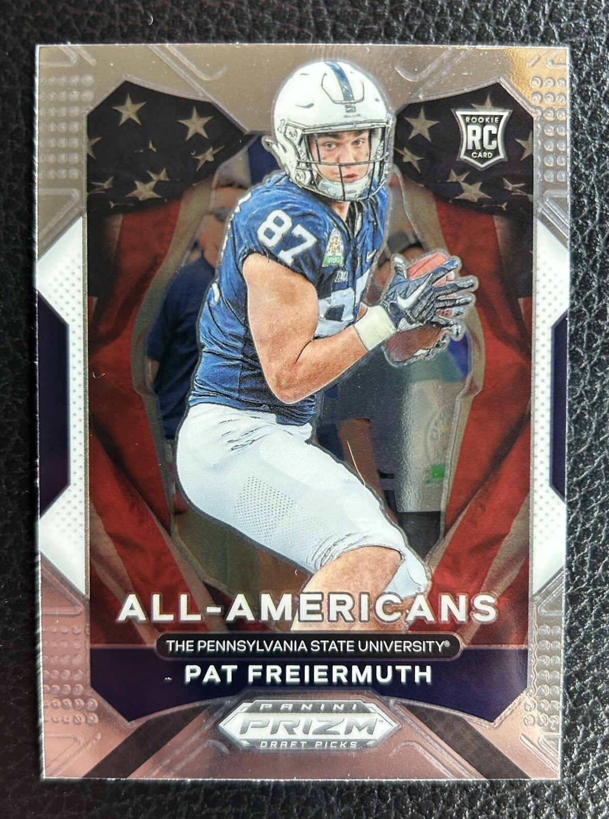 Pat Freiermuth RC All Americans Rookie Card Prizm Draft Picks 2021 #184