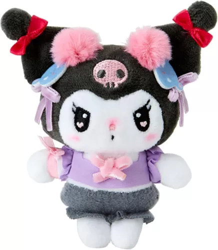 Broche mascotte personnage Sanrio Kuromi (chambre Romikyun) accessoires neuve JP