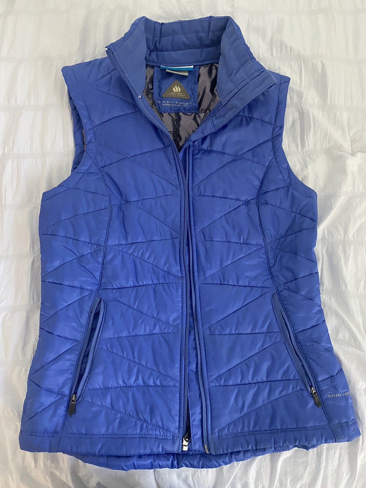 COLUMBIA Omni Heat Full Zip Insulated Puffer Vest Women’s Size Extra