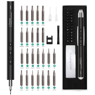 ORIA Electric Screwdriver Screwdriver Set 28 in 1 Cordless Electric Screwdriv...