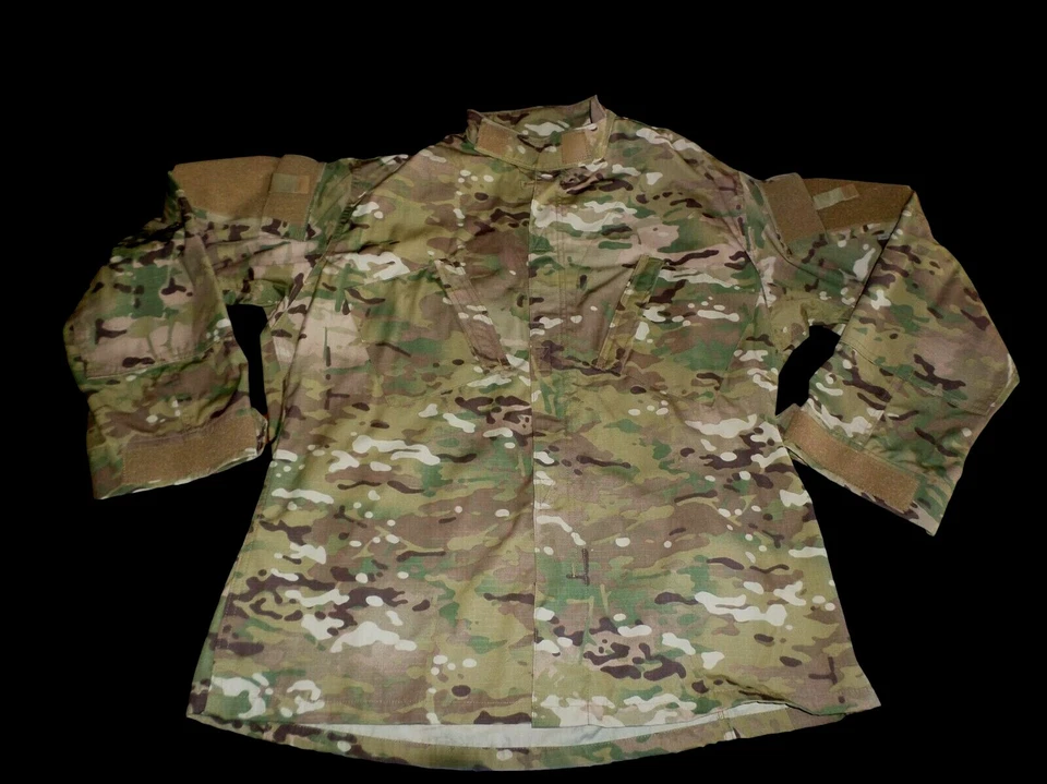 CAMISA UNIFORME TACTICAL RESPONSE OCP MULTICAM CAMUFLAJE NYCO RIP-STOP L & XL Foto 2 de 4